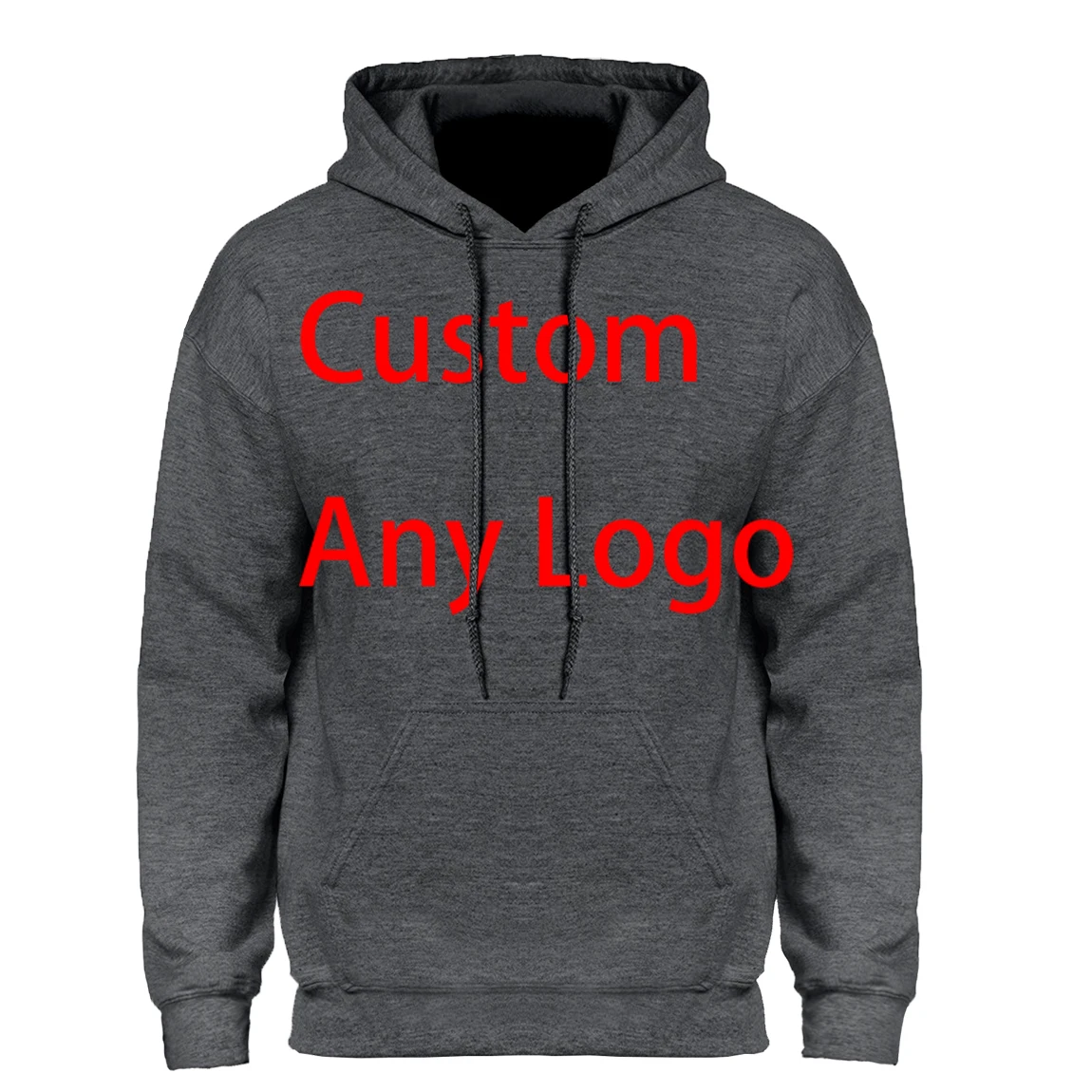 На заказ любой логотип Для мужчин Толстовка пуловер свитшот с капюшоном|Мужские