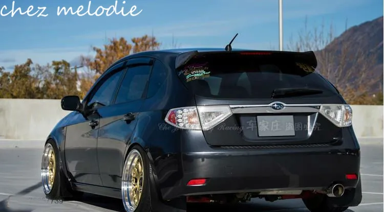 Спойлер на заднюю крышу для Subaru Impreza WRX STI X 10 GRB GRF GVB GVF 2008 2011|rear roof spoiler|roof spoilerspoiler for