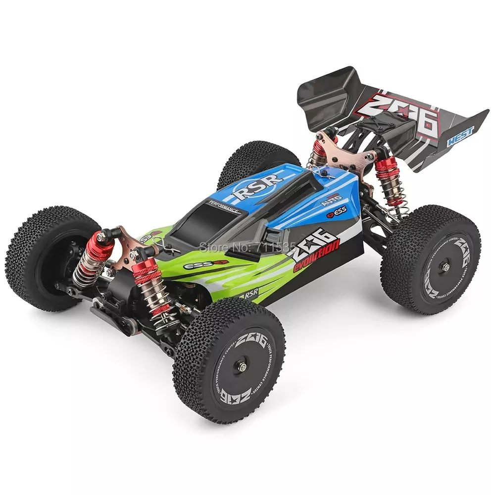 Wltoys 144001 Dirt Bike 1/14 2.4G 4WD High Speed Racing RC Car Vehicle Models 60km/h Off-Road Vehicle Toy Gift images - 6