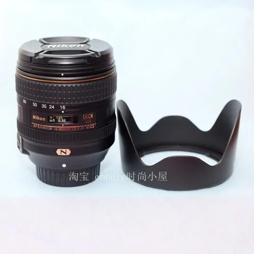 Бленда HB75 для объектива NIKON HB-75 nikkor 16-80 мм f2.8-4E 2 8-4E |