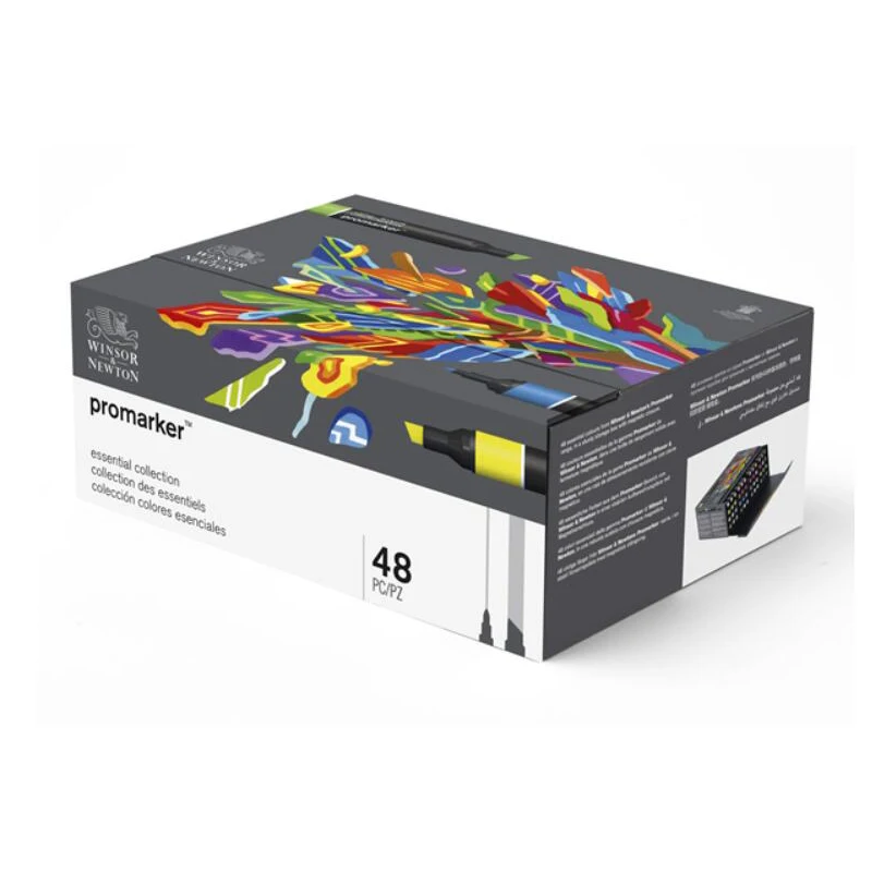 

Winsor&Newton 48 colors Promarker double tips drawing design Marker Pen