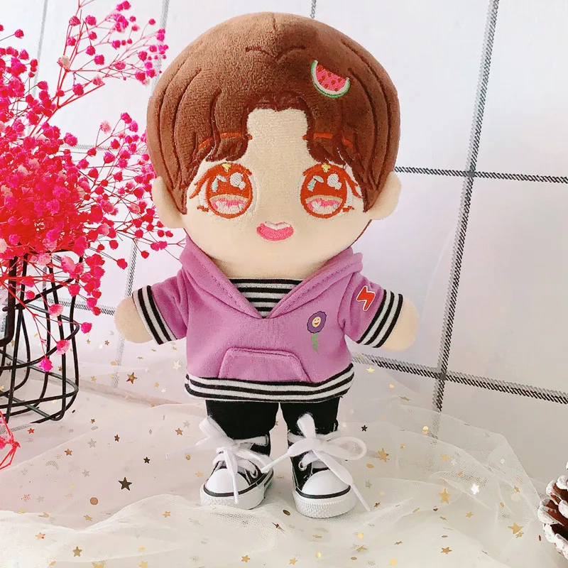 

Cai Xukun Baby Doll Dress Up Clothing 20cm Doll Clothes Suit Christmas Gifts