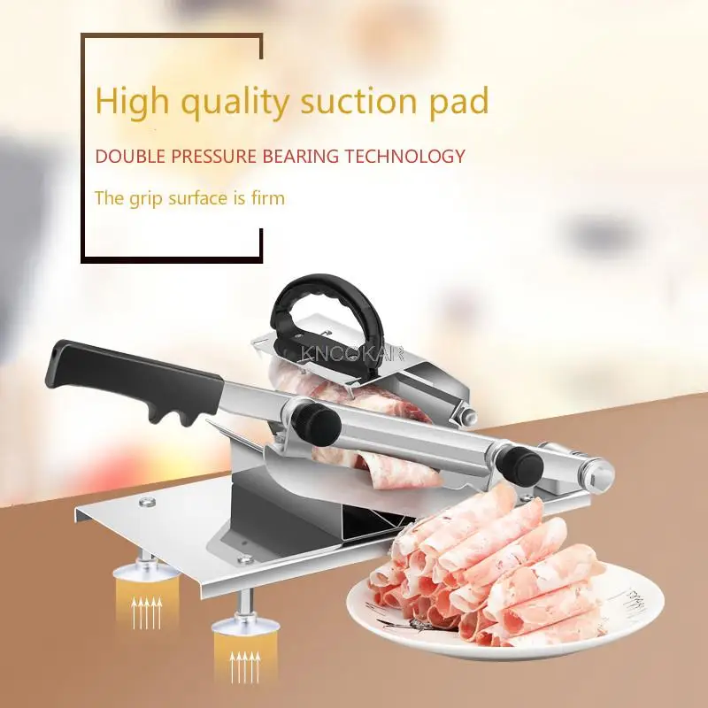 Ломтерезка для мяса нарезки автоматическая доставка Настольная Легкая резка