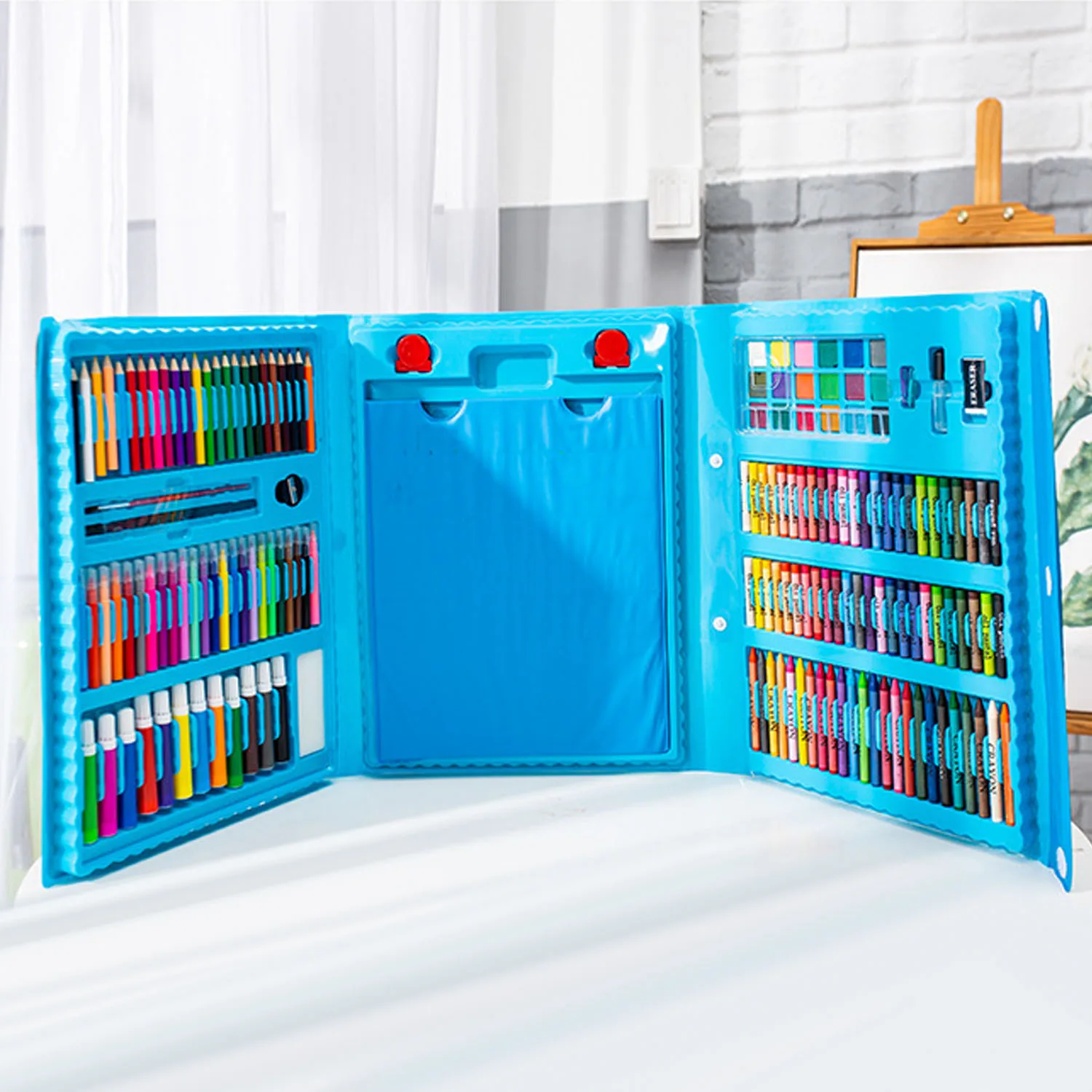 176 шт. Набор цветных карандашей для детского сада | Канцтовары офиса и дома