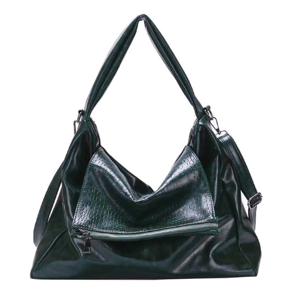 Женская винтажная сумка через плечо Sac A Main Femme большая тоут из мягкой кожи
