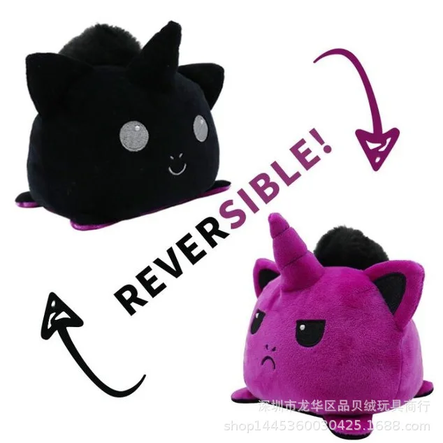 

Double-Sided Flip Cat Gato Kids Soft Gift Plushie Plush Animals Double-Sided Flip Doll Cute Toys Plushie Toys Stuffed Toys