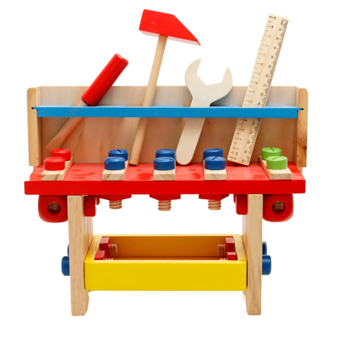 Children Simulation Repair Tool Kit Nut Building Blocks Assembly Toy Kids Boys Screwing Blocks Toys Christmas Gifts - Цвет: type 1