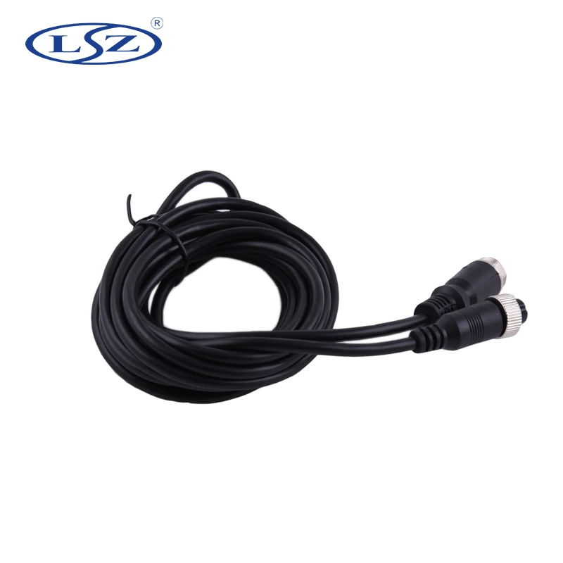 

Car Monitor 5M Air Interface Video Cable Bus Car Truck Extension Cable 4P