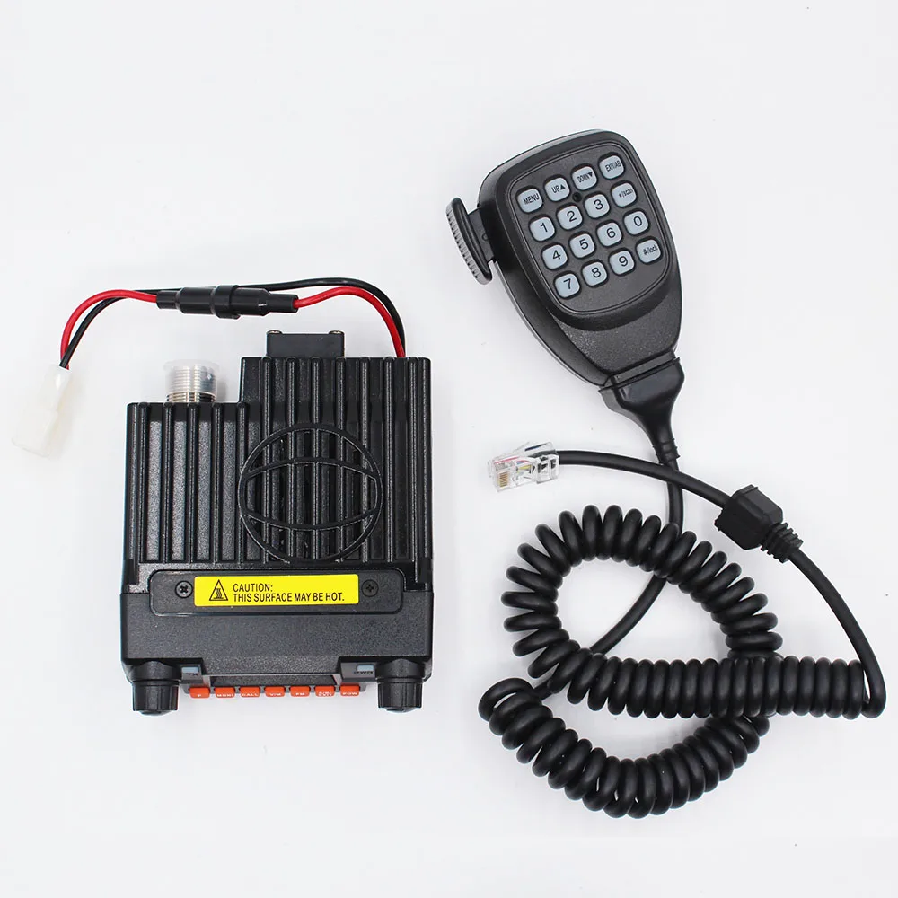 Mini-9800R 25W Mini Mobile Radio with 136/240/400MHz Tri-bands replace QYT KT-8900R BAOJIE BJ-218 UHF VHF Vehicle