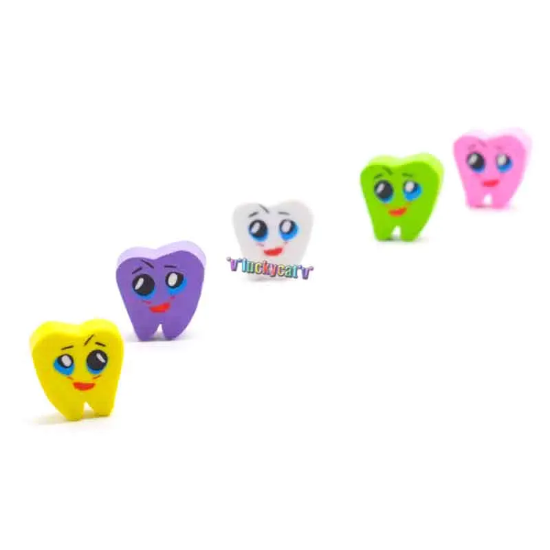 50 шт./пакет резиновые ластики для зубных протезов стоматологическая клиника