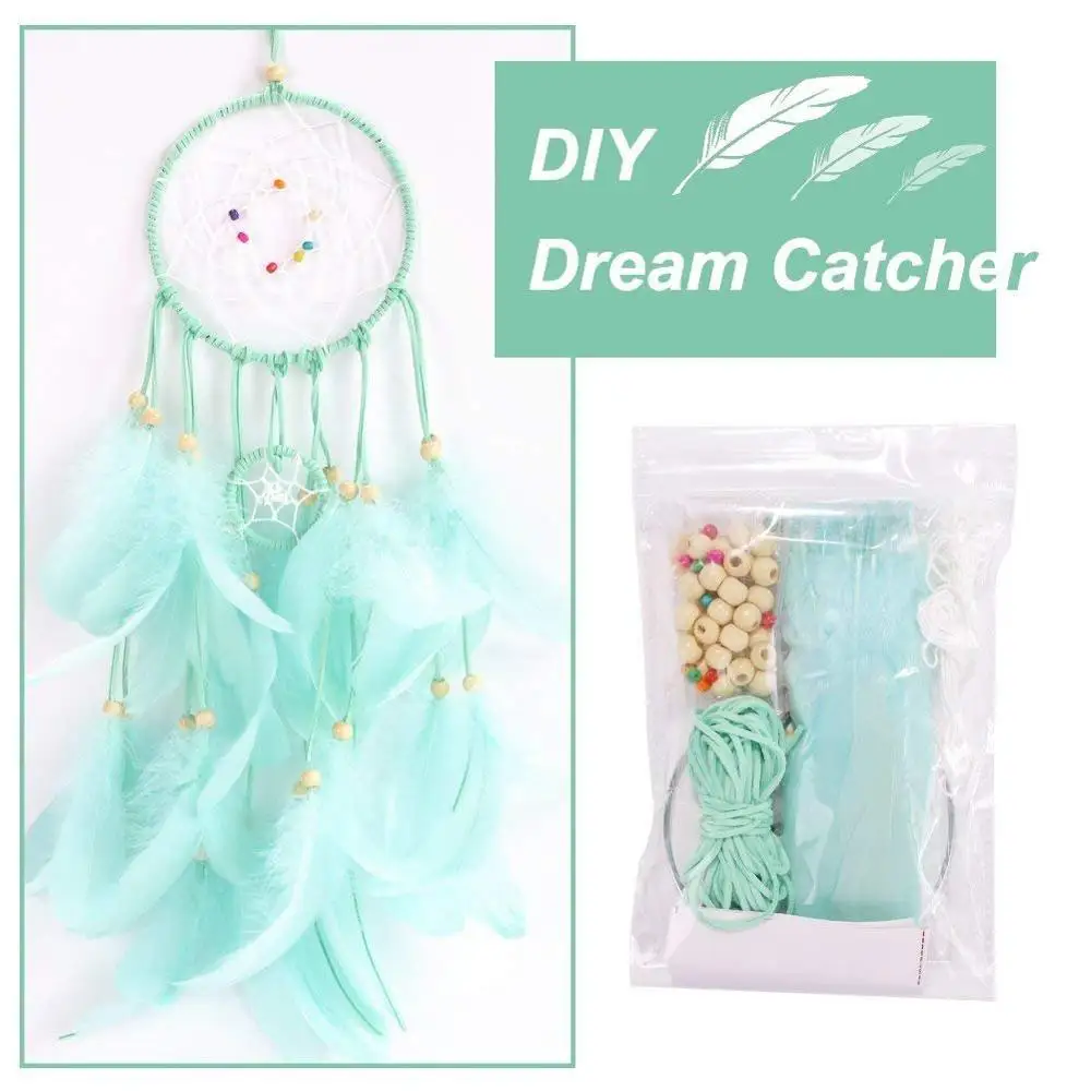 aliexpress.com - Dream Catchers Kit for Kids Handmade Wall Decoration Catchers for Nursery Baby Room Kids Gift Bedroom Wall Decor With 2M Lights