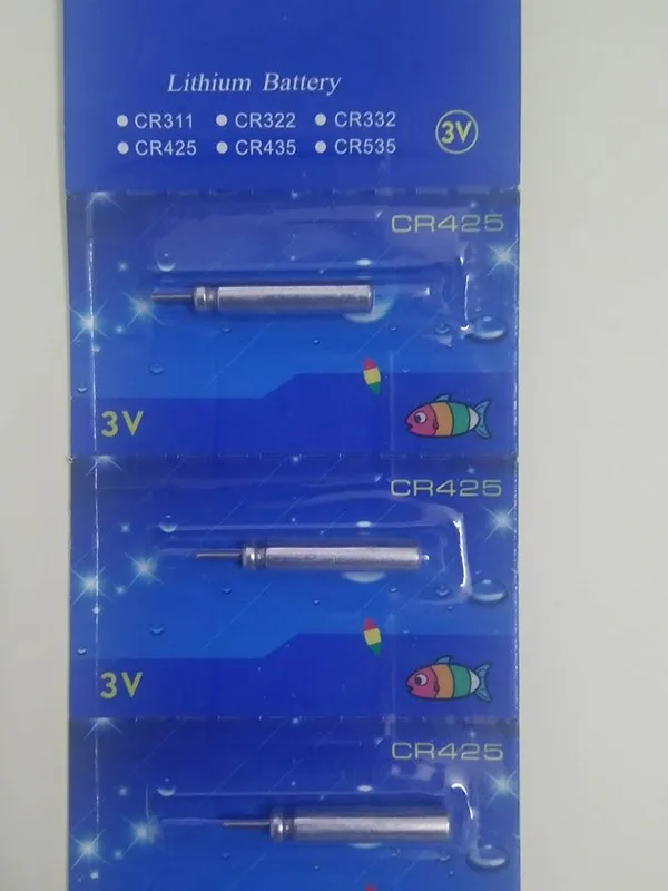 

20pcs/50pcs Rechargeable CR425 Battery Match USB to Use Suit for Different Charger Fishing Tackles Fishing Floats Accessory J047