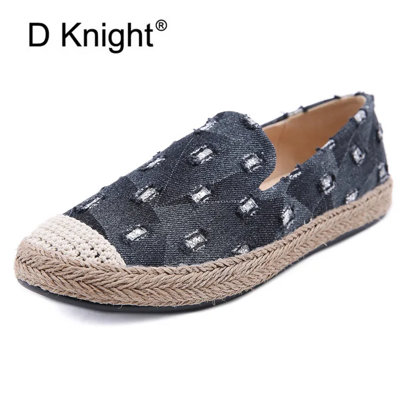 

Korean Women Flats Espadrilles Comfortable Flat-Bottomed Shoes Woman Moccasins Bohemian Loafers Female Casual Driving Footwear