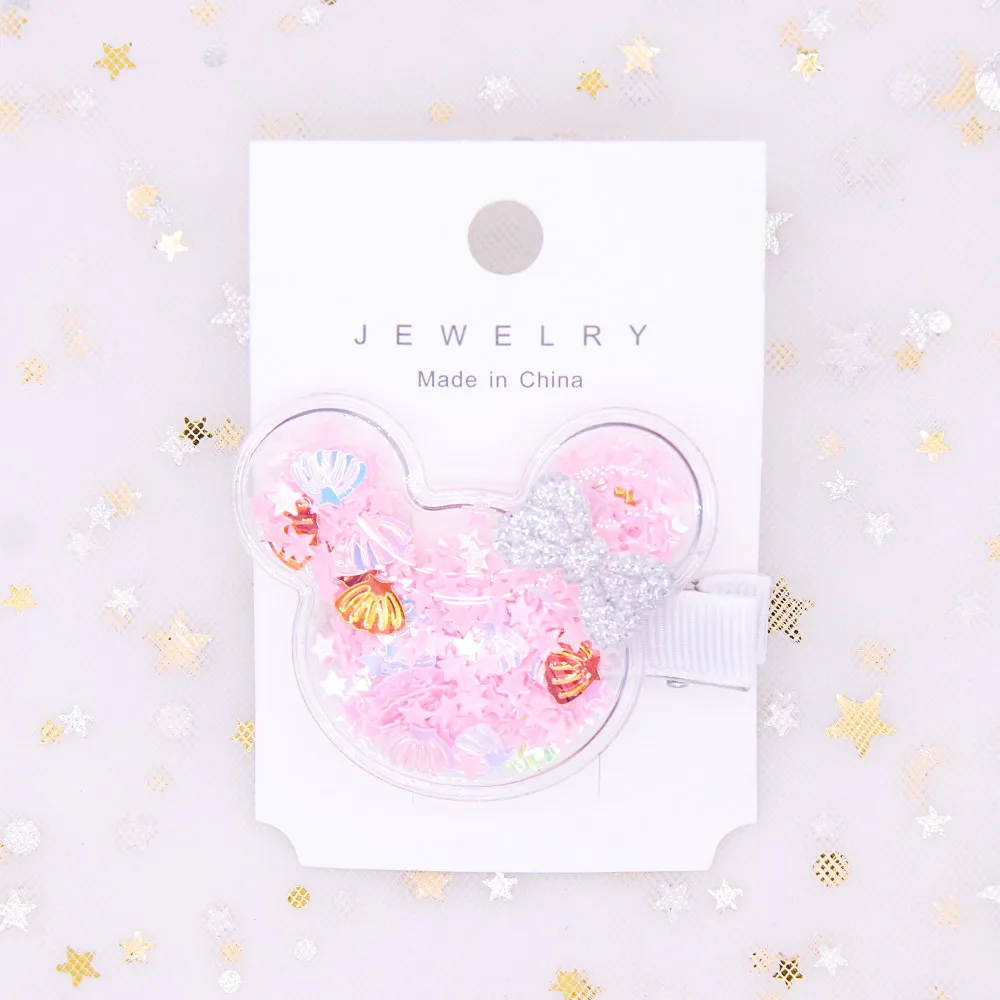 16 (1 Piece) 1/2Pcs/set Waterproof Mini Jelly Bows Hair Clips for Girls Glitter Knot Pool/Swim Bows PVC Hairbows Hairpin Party Kids Headwear - Цвет: 16 (1 Piece)