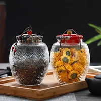 creative glass containers for food jars with lid spice jar storage box organization almacenaje cocina airtight container ac50cn