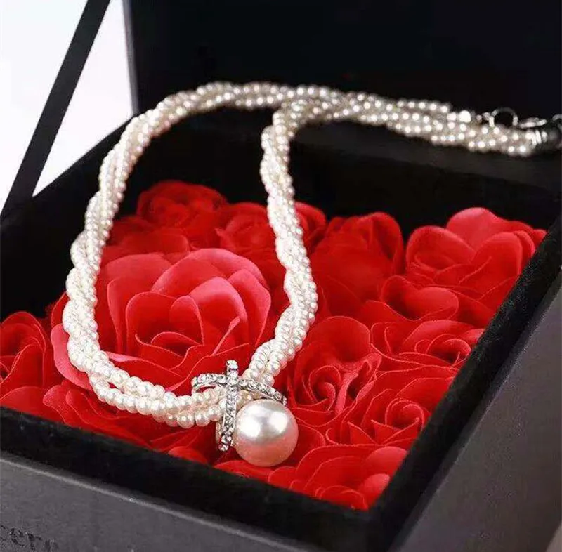 Ожерелье-чокер Kymyad цепочка с имитацией жемчуга | Украшения и аксессуары