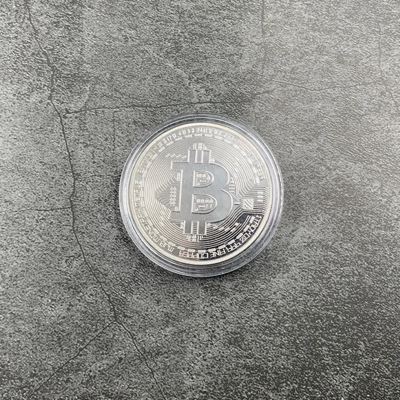 Лидер продаж Биткоин эфириум собака виртуальная памятная монета коллекция монет