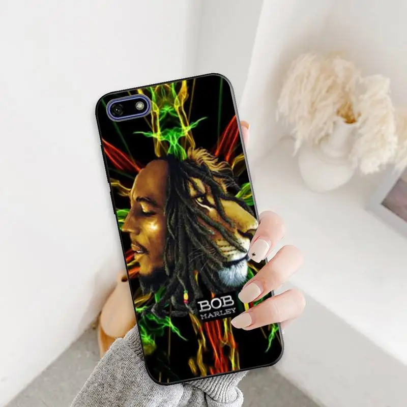 

Cori Reith rasta lion reggae bob marley Phone Case for redmi note10 9 8 pro 6A 4X 7 7A 8A smart 5Plus 4 5 7 8T cover coque