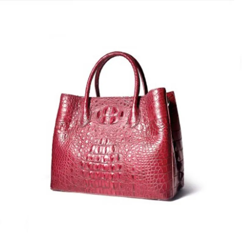 

yuanyu crocodile Women handbags Big bag Thailand Imported crocodile leather bags large capacity Single shoulder women bag