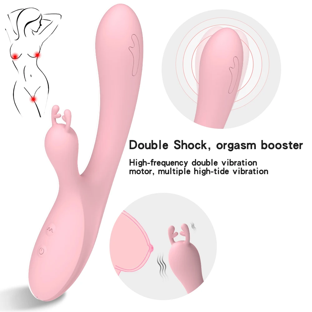 Вибратор для сосков и кроликов женщин страпон мастурбация Стимулятор клитора