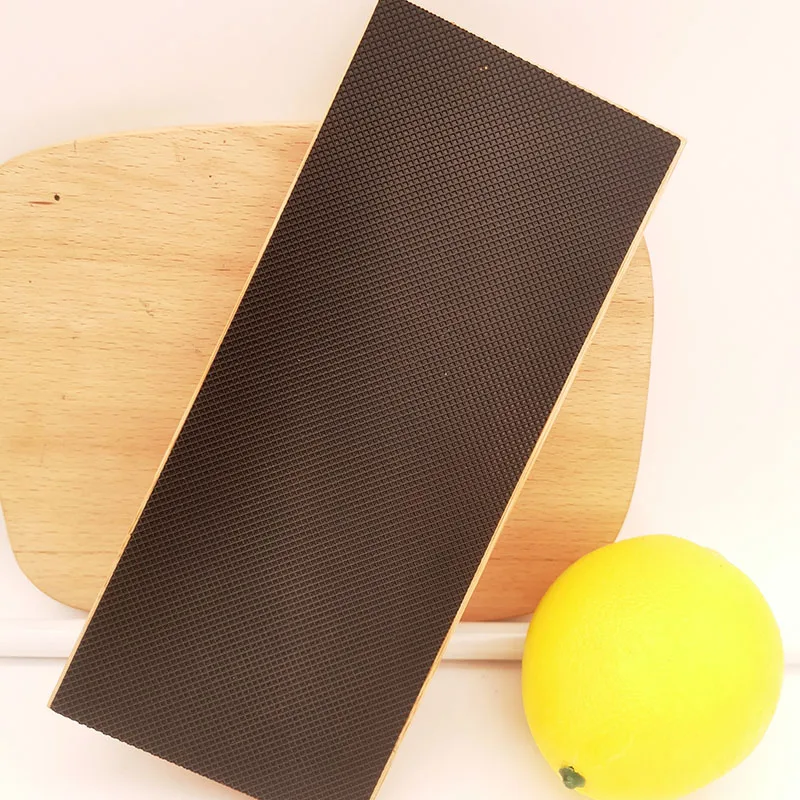 Кухонная точилка прочная Нескользящая база прямоугольная бытовая бамбуковая