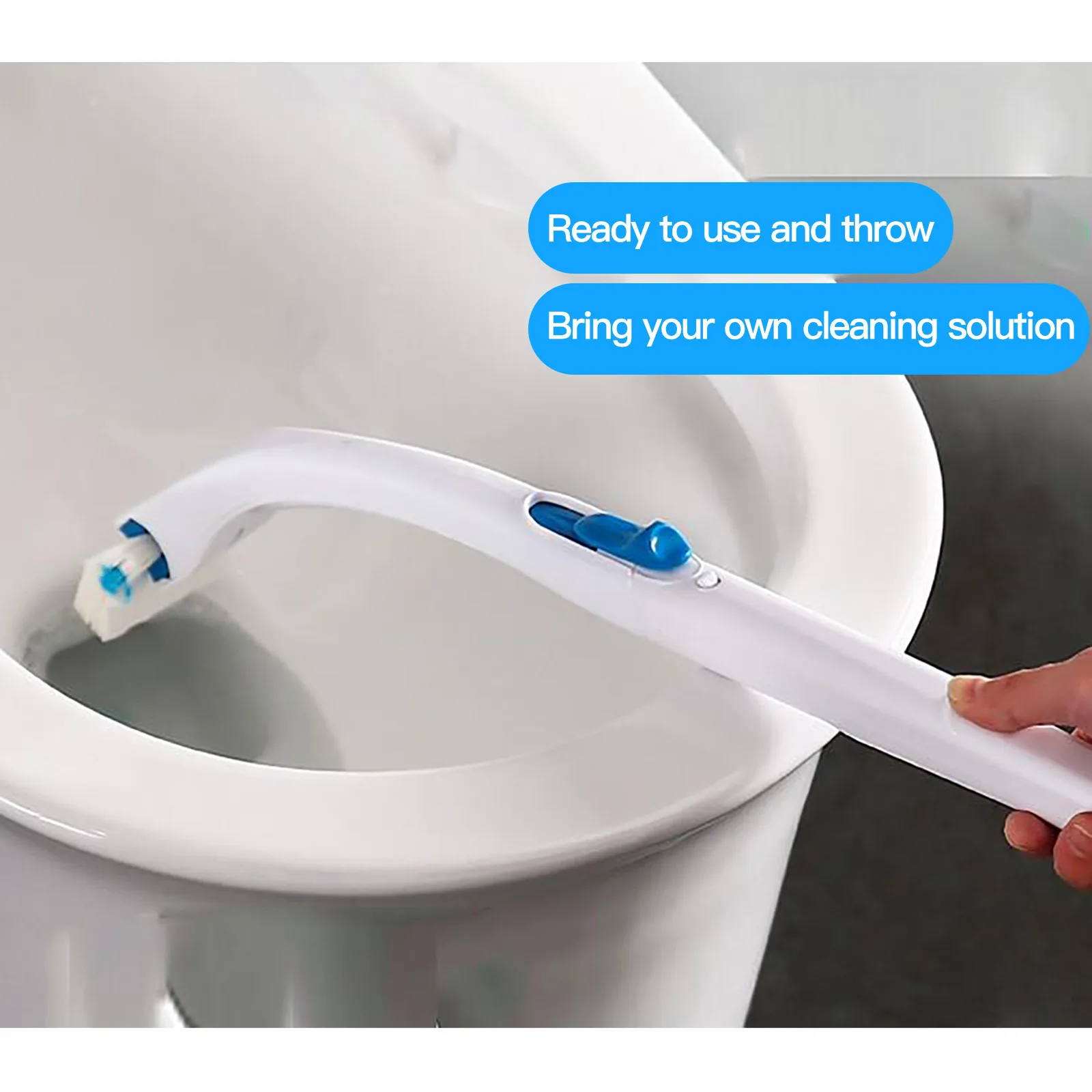 Туалет одноразовая щётка для туалета очистка без мертвого Уггла смыва уборки
