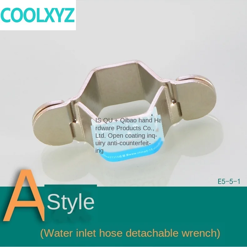 Смеситель для раковины из нержавеющей стали верхний Трубная гайка съемный