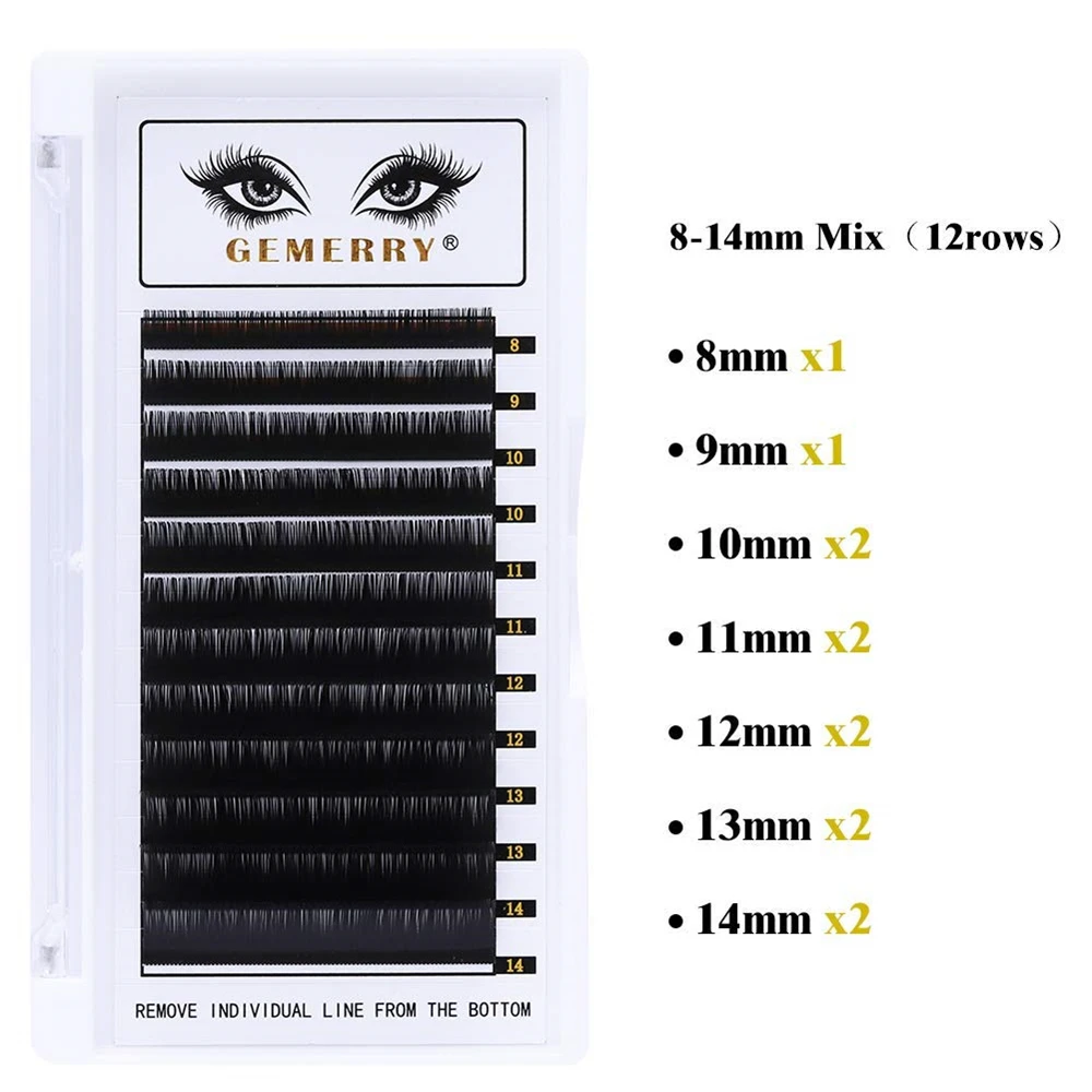 

Individual Eyelashes Extension Faux Cils Mink False Eyelash Artificial Makeup Supplies Tools HandMade Natural Lashes Wholesale