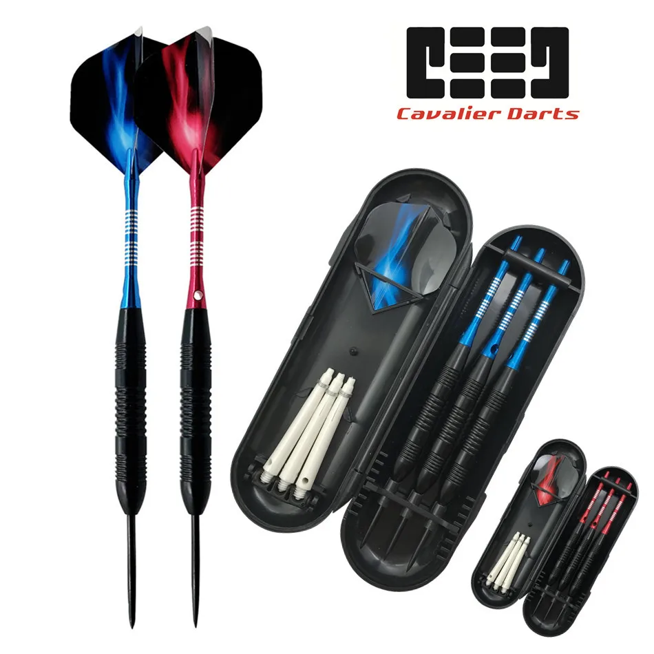 

3 Pcs/Set Darts Professional 21g Steel Tip Dart Darts Flights With Case