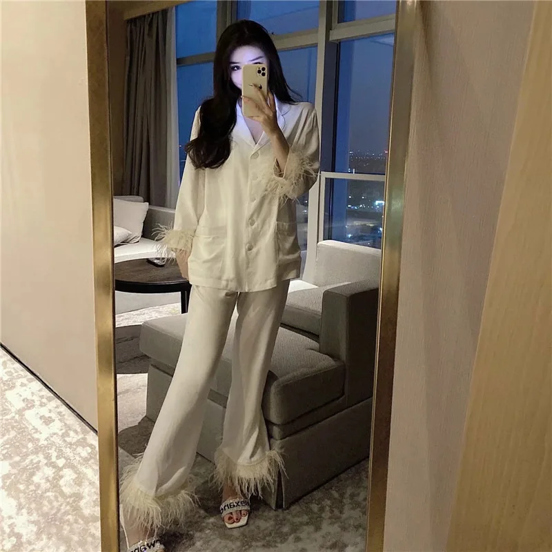 2021 Ранняя весна Новое Детское платье феи пижамы для женщин светильник класса