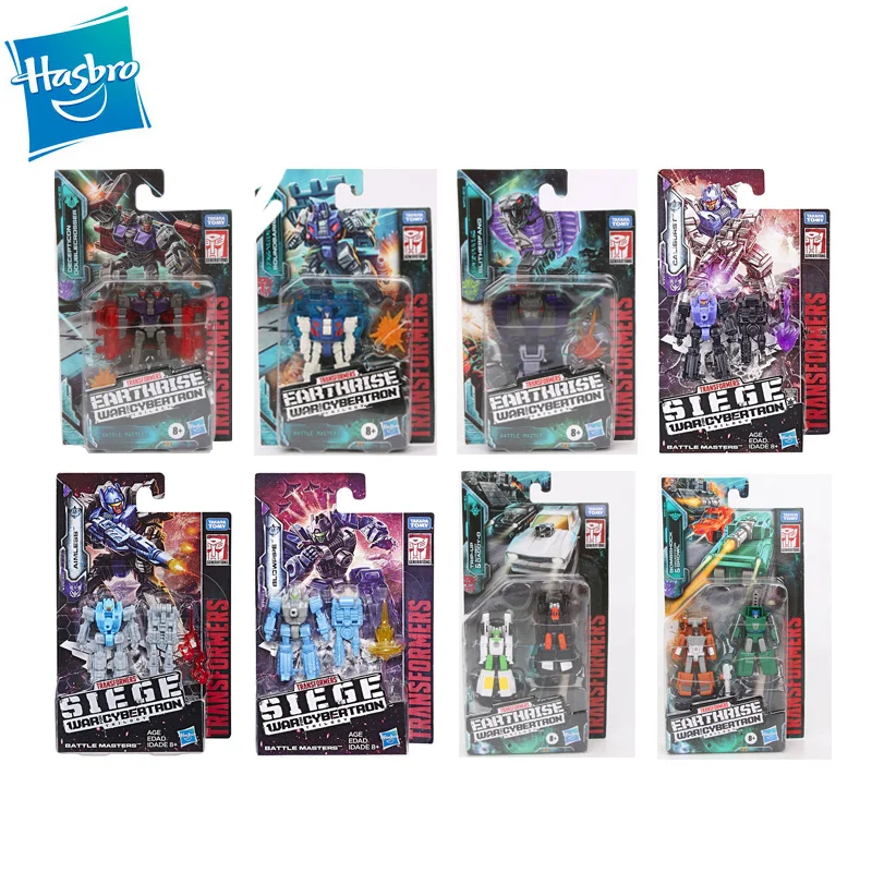 

Игрушечные Трансформеры Hasbro, 7 см, микро-военный патруль, наушники, война для Кибертрона, трилогия, микромастер, экшн-фигурки героев фильма «...