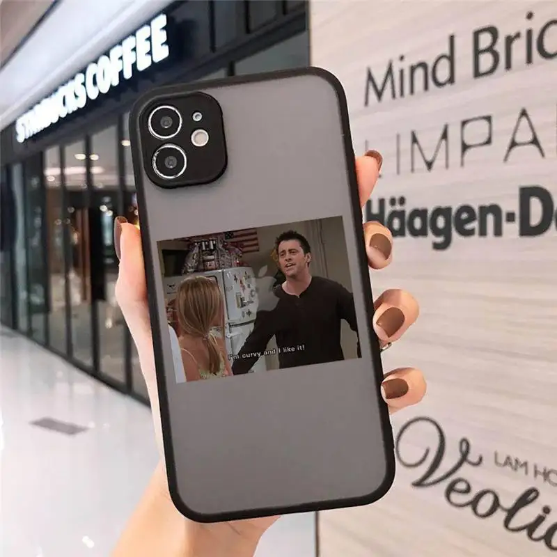

friends tv showcoffee Central Perk Phone Cases Matte Transparent for iPhone 7 8 11 12 s mini pro X XS XR MAX Plus cover funda
