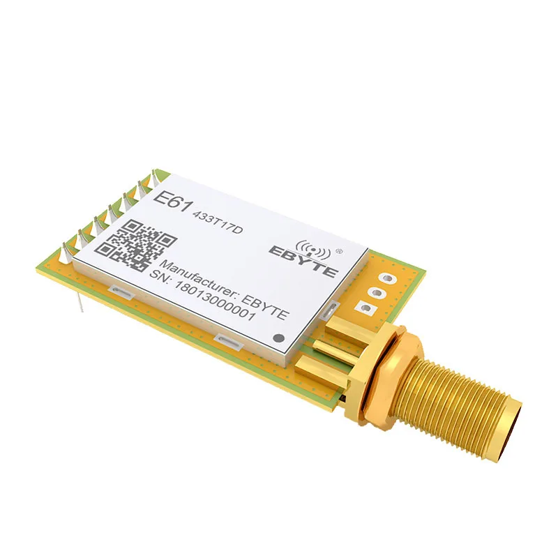 E61-433T17D 433 МГЦ 50 мВт SMA антенна IoT uhf беспроводной трансивер непрерывная передача
