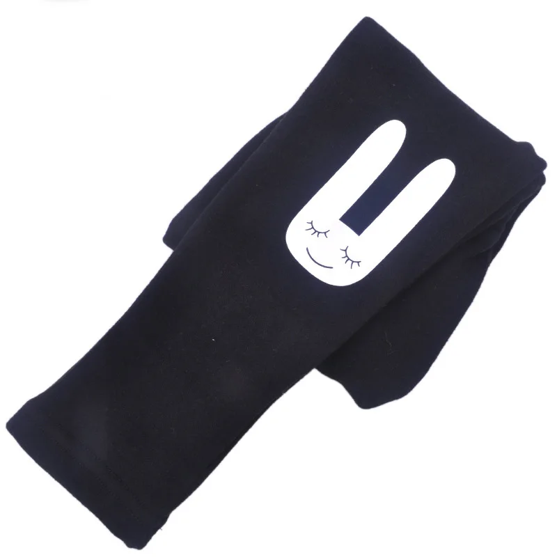 Pattern 5 BLACK Штаны для девочек г. Теплые зимние штаны для девочек, одежда для маленьких девочек Плотные хлопковые леггинсы длинные брюки для детей от 10 до 12 лет - Цвет: Pattern 5 BLACK