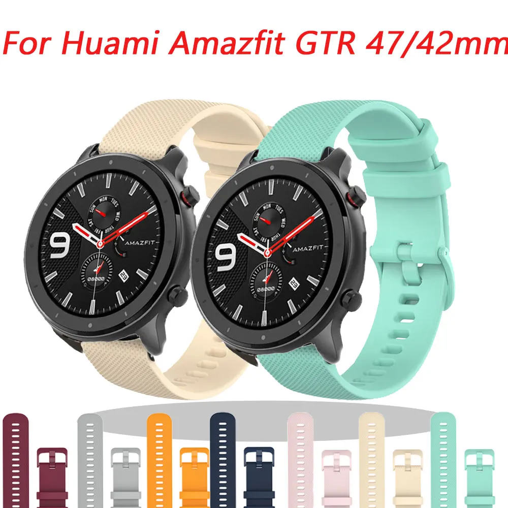 Браслет EasyFit Correa для Garmin Vivoactive ремешок Huawei B5 Amazfit GTR 47/42 мм Сменные аксессуары