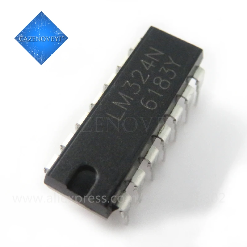 10 шт./лот LM324N LM324 324 LM339N LM339 339 DIP 14 в наличии|Интегральные схемы| |