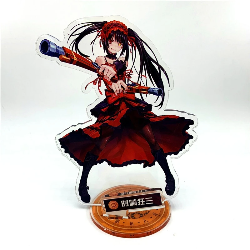 1 шт. аниме свидание A LIVE Tokisaki Kurumi Печатный фигурка на акриловой подставке