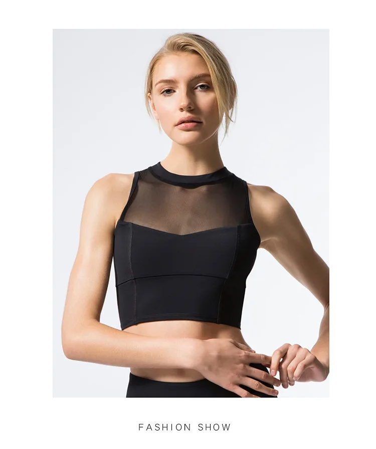 

Sexy Shock-proof Sport Yoga Bras Top Women Quick-dry Running Fitness Gym Active Wear Push Up Workout Sportswear