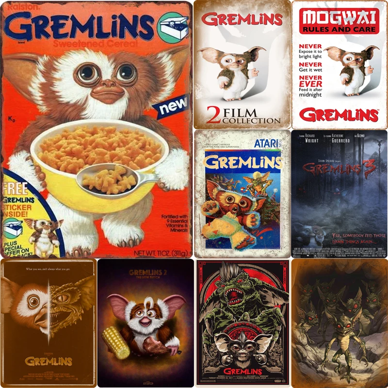 Настенные стикеры Gremlins для детской комнаты игровой центр украшение дома