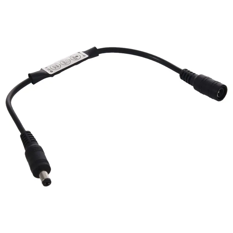 Low-profile Inline Controller Mini 3 Key Dimmer Switch for LED Strip Light Black | Лампы и освещение