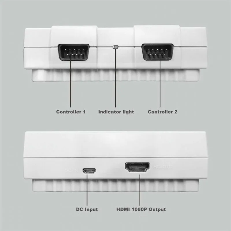 Игровая консоль мини низкая/Высокая четкость портативный хост с 2 контроллерами