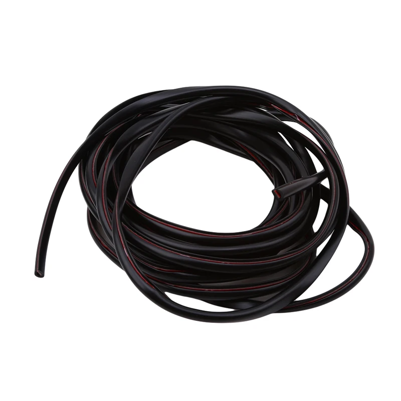 

5m U Type Universal Car Door Edge Rubber Scratch Protector Moulding Strip Protection Strips Sealing Anti-rub DIY Car-styling