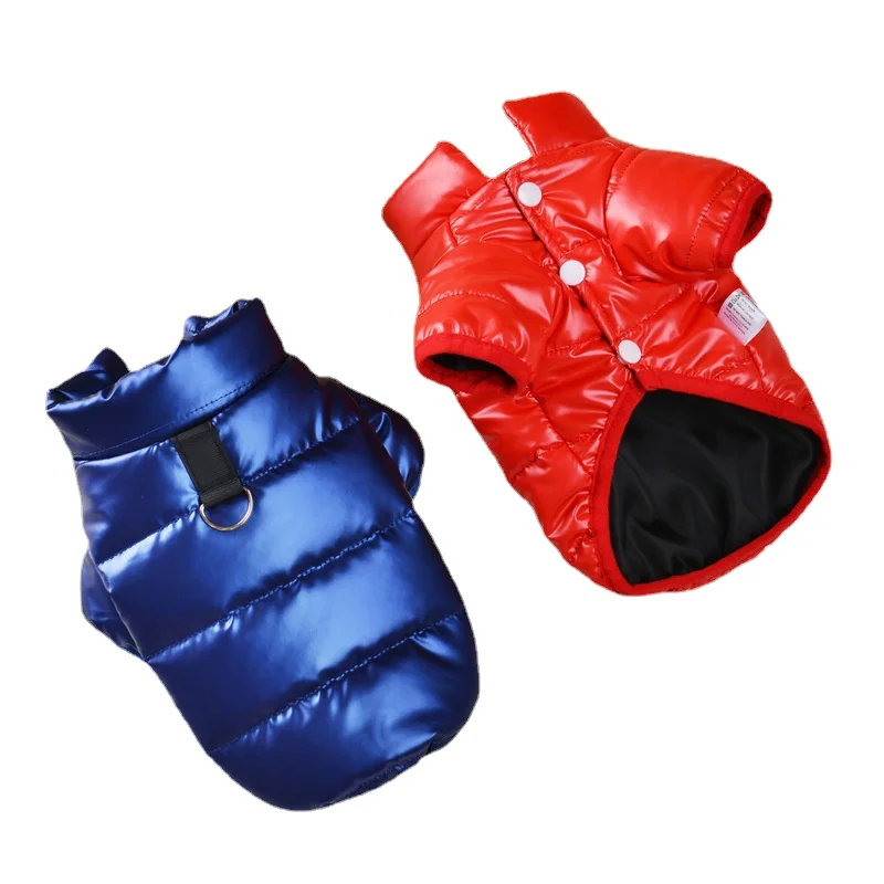 

New Winter Dog Parkas Solid Pet Costumes Down for Small Dog Clothes Warm Dog Clothing Teddy Corgi Yorkie Pomeranian Cat Doggie
