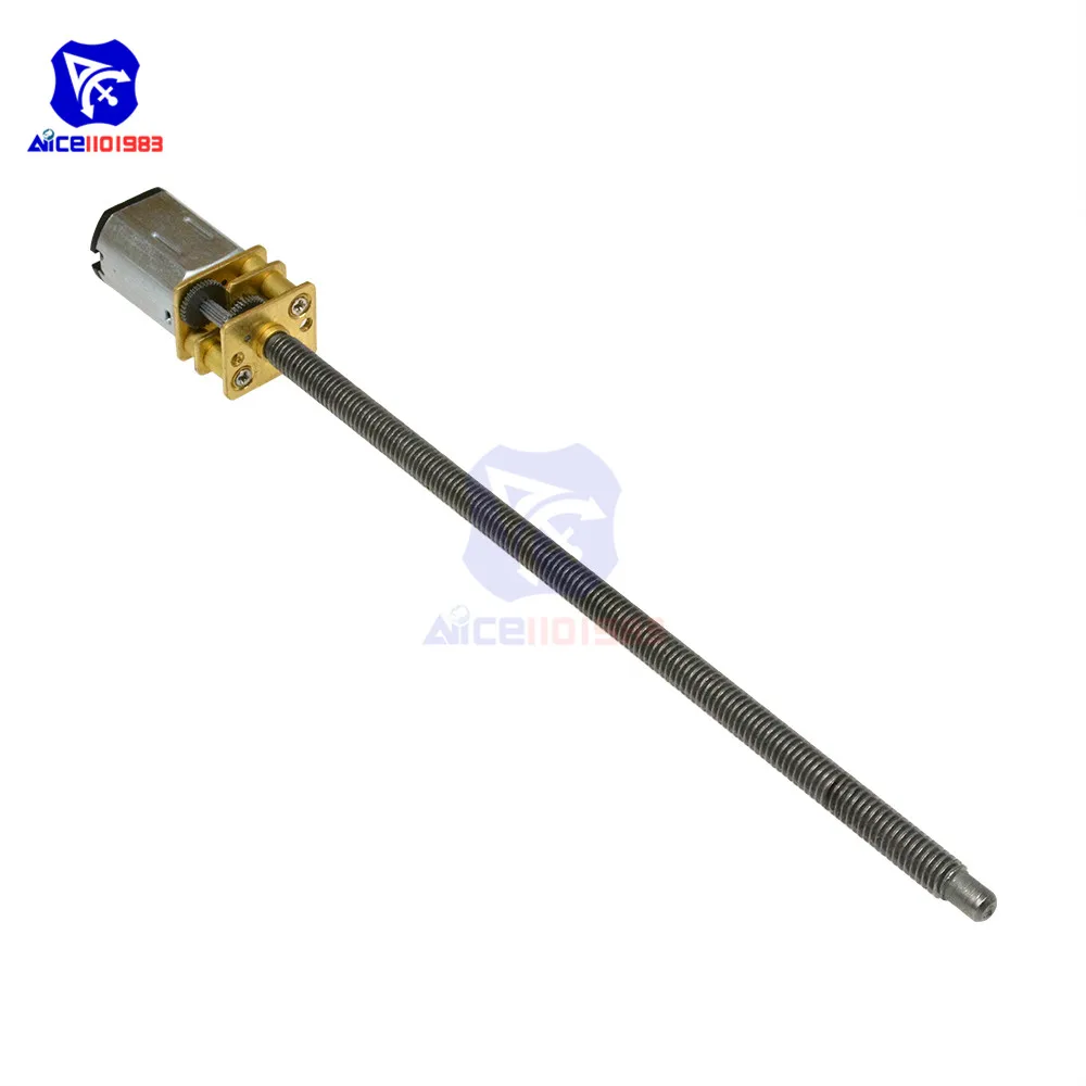 Diymore GA12N20 M4 * 100 12В DC мотор редуктор для снижения скорости двигателя