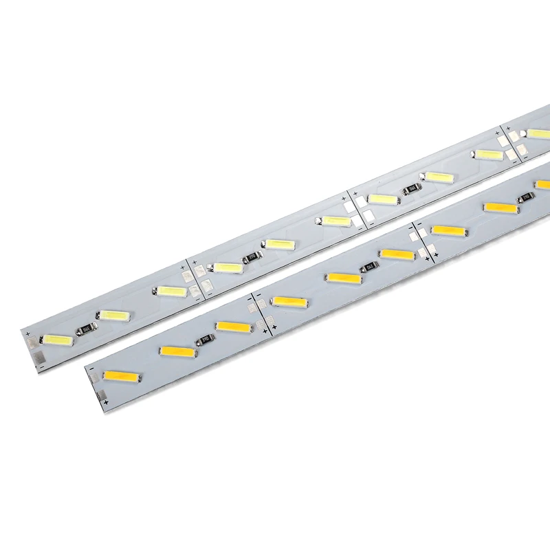 10 шт* 50 см светодиодный жесткий бар светильник s DC12V 36 светодиодный 8520 SMD Алюминий сплав светодиодный полосы светильник