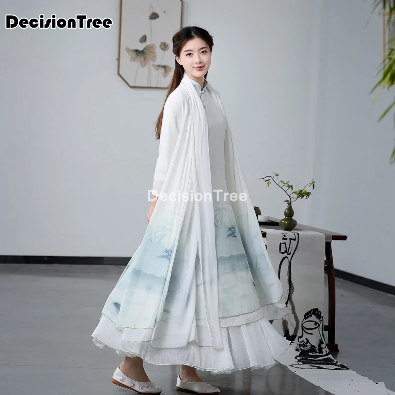 Ципао в улучшенном стиле винтажное платье аозай вьетнамское с цветочным принтом