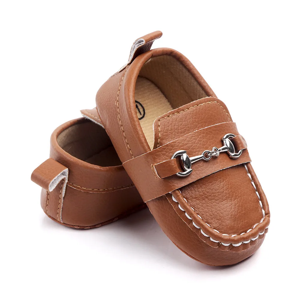 Baby Boy Shoes for 0-18 Months Newborn Baby Casual Shoes Toddler Infant Loafers Shoes Cotton Soft Sole Baby Moccasins with Chain images - 6