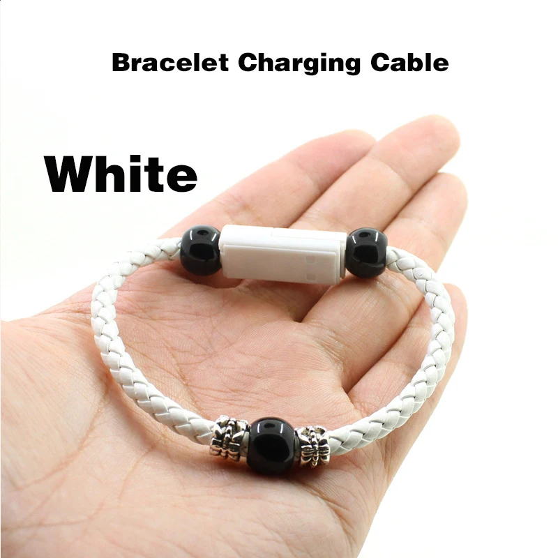 Зарядное устройство с USB портом для браслета уличный Портативный кожаный кабель