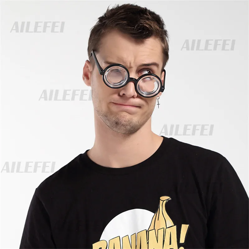 Очки Гарри черного цвета с круглой оправой кружится голова Косплэй реквизит