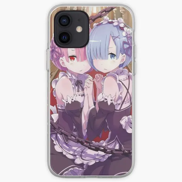 

Чехол Rem Ram для телефона iPhone 6, 6S, 7, 8 Plus, X, XS, XR, Max 5, 5S SE, 11, 12, 13 Pro Max, мини чехол с рисунком, модные аксессуары из ТПУ